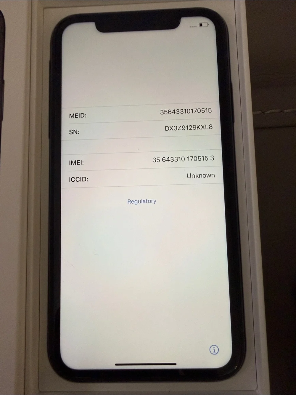 Apple iPhone XR 256 GB Black with Box Unlocked